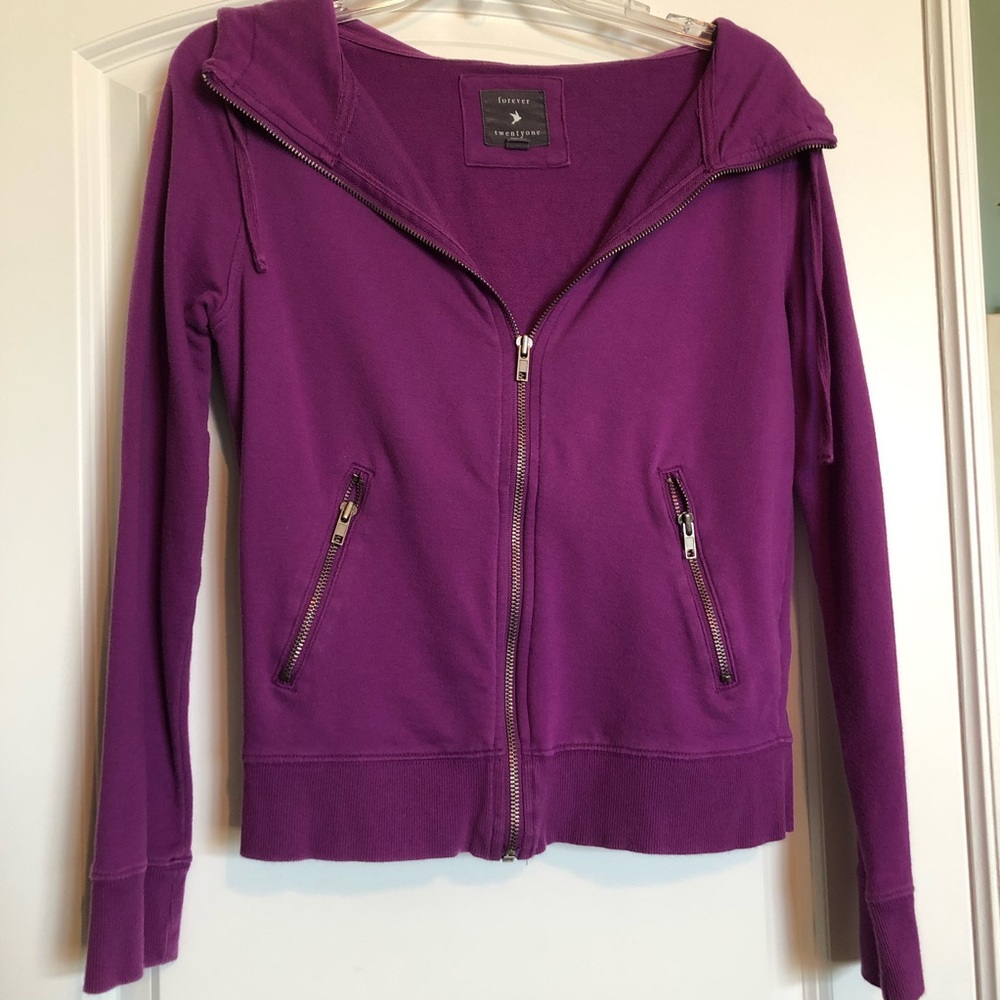 ❤️4/$20❤️Forever 21 Purple Jacket